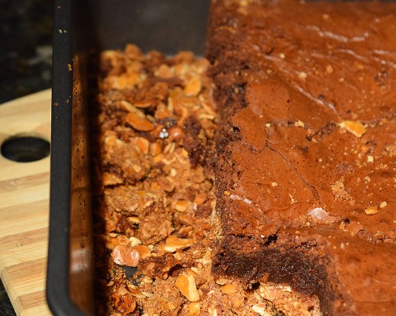 Nutella Brownie Bars