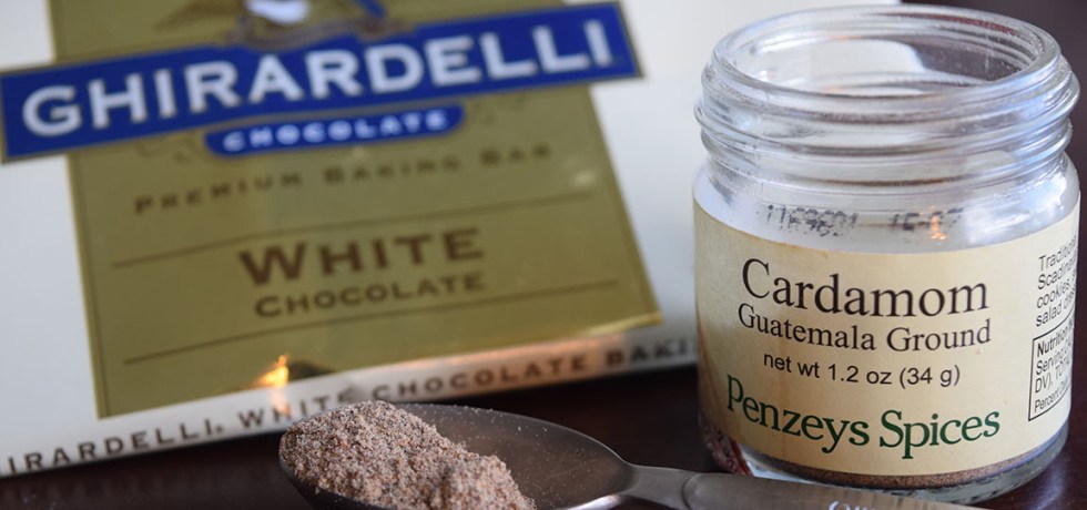 White Chocolate Cardamom Ice Cream