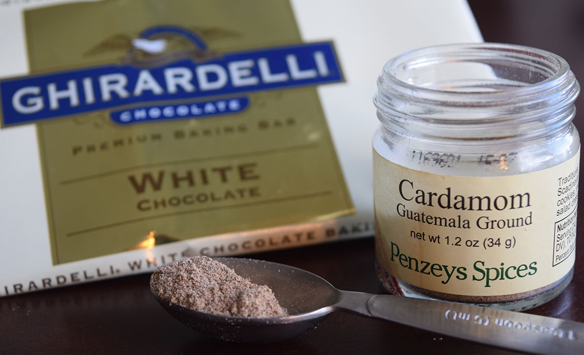 White Chocolate Cardamom Ice Cream