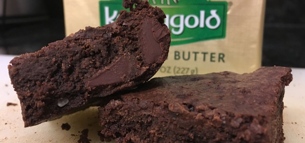 Brown Butter Brownies with Chocolate Chips