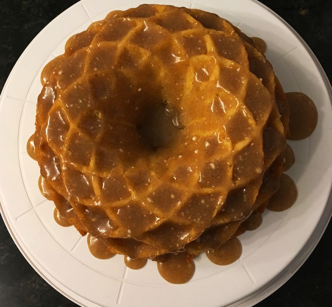 Vanilla Bundt Cake with Brown Butter Glaze