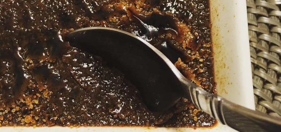 Cracking into Dark Chocolate crème brûlée