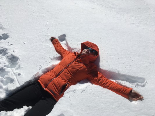 Snow shoeing on Mt Hood - digital nomad series