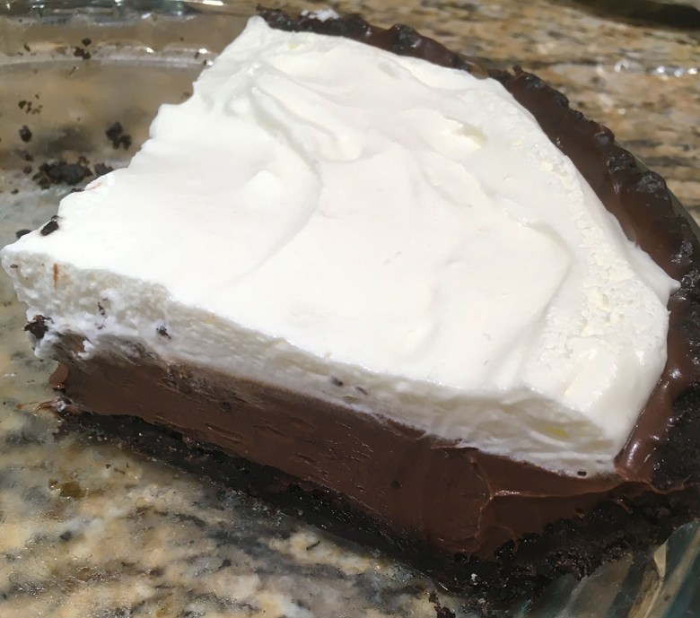 The Best Dark Chocolate Cream Pie