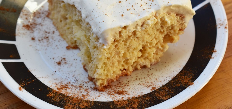 Tres Leches Cake Slice